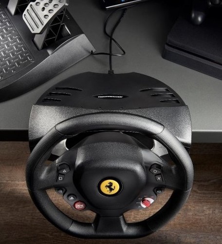 הגה מירוצים עם דוושות Thrustmaster T80 Ferrari 488 GTB Edition
