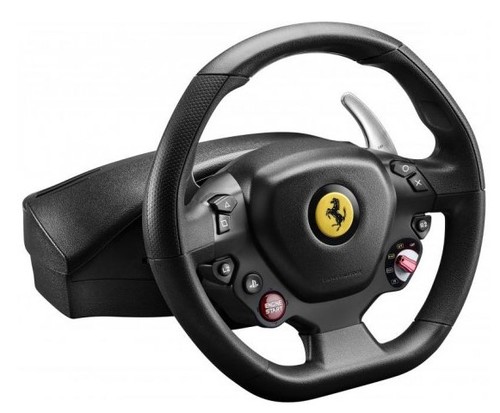 הגה מירוצים עם דוושות Thrustmaster T80 Ferrari 488 GTB Edition