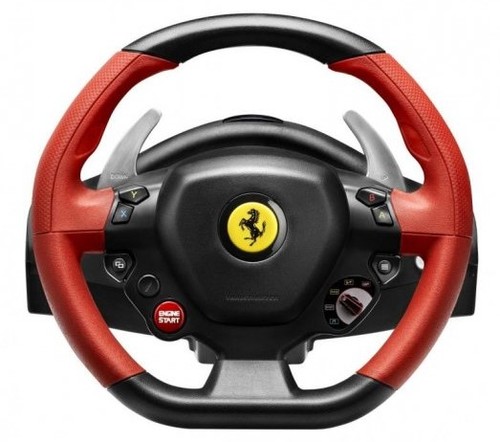 הגה מירוצים עם דוושות Thrustmaster Ferrari 458 Spider