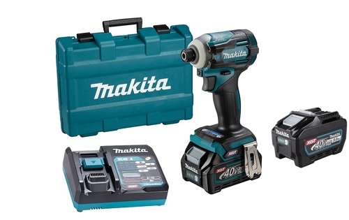 מברגת אימפקט 40V כולל 2 סוללות 5AH מבית Makita
