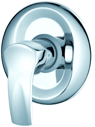 אינטרפוץ 3 דרך קומפלט | גוף פנימי + חיצוני | כרום ניקל | 43120 | סדרת