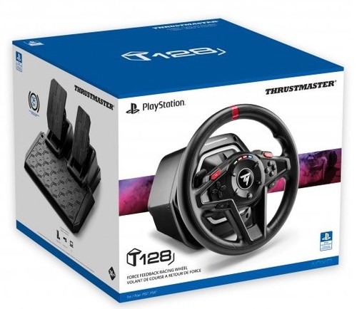 הגה מירוצים עם דוושות מגנטיות Thrustmaster T128P