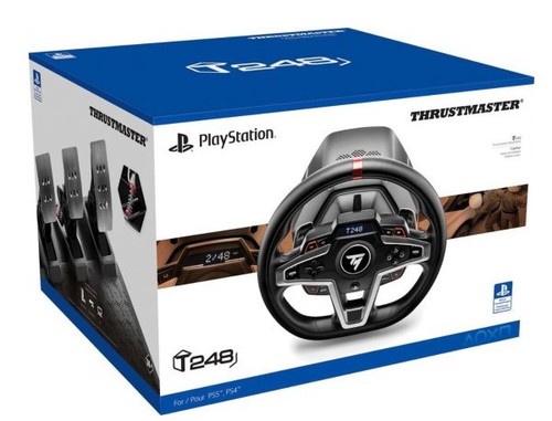 הגה מירוצים עם דוושות מגנטיות Thrustmaster T248P