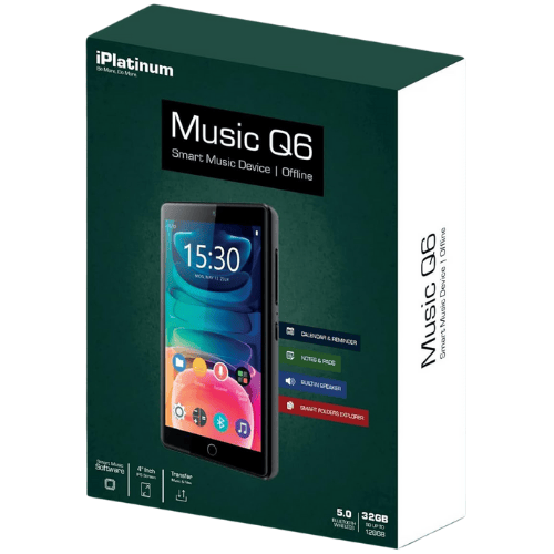 נגן MP3 עם מצלמה ומשחקים Samvix iPlatinum Music Q6