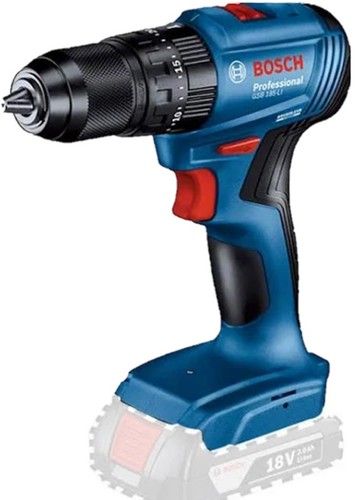 מברגה/מקדחה 18V מנוע ללא פחמים 2 סוללות 2.0AH ומטען GSR 185 LI 