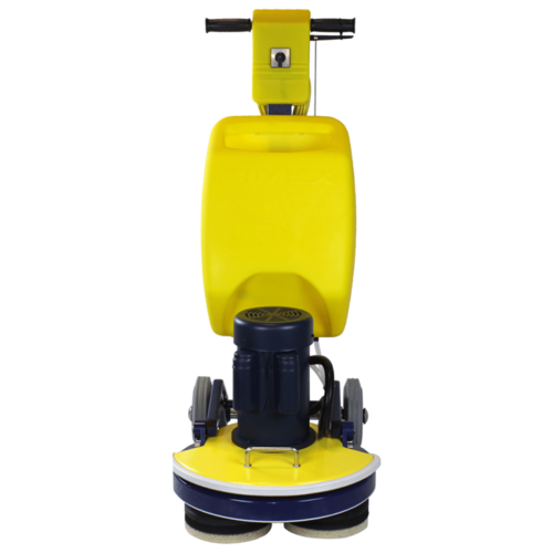 מכונת ניקוי שטיחים Cimex CR48CM עם מנוע 1200W ושיטת הרטבה מינימלית, כוללת מחזיק סקוטש ומברשת לניקוי מקצועי של שטיחים