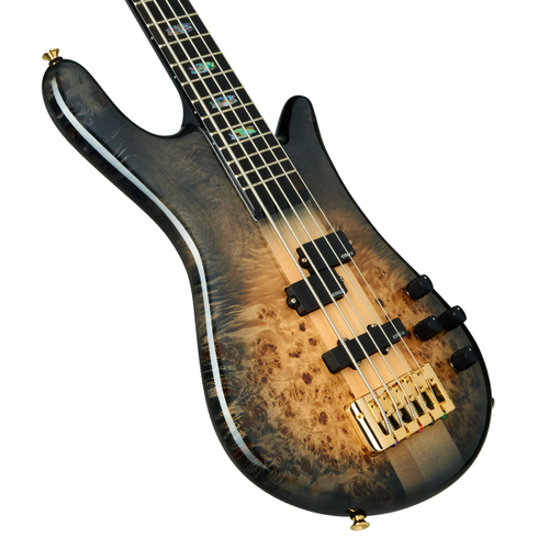 זוית נוספת Spector Euro 5 CST - Natural Black Burst Gloss