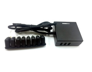 ספק כח אוניברסלי למחשבים ניידים עם חיבורי EZCool 90W AD-805 USB