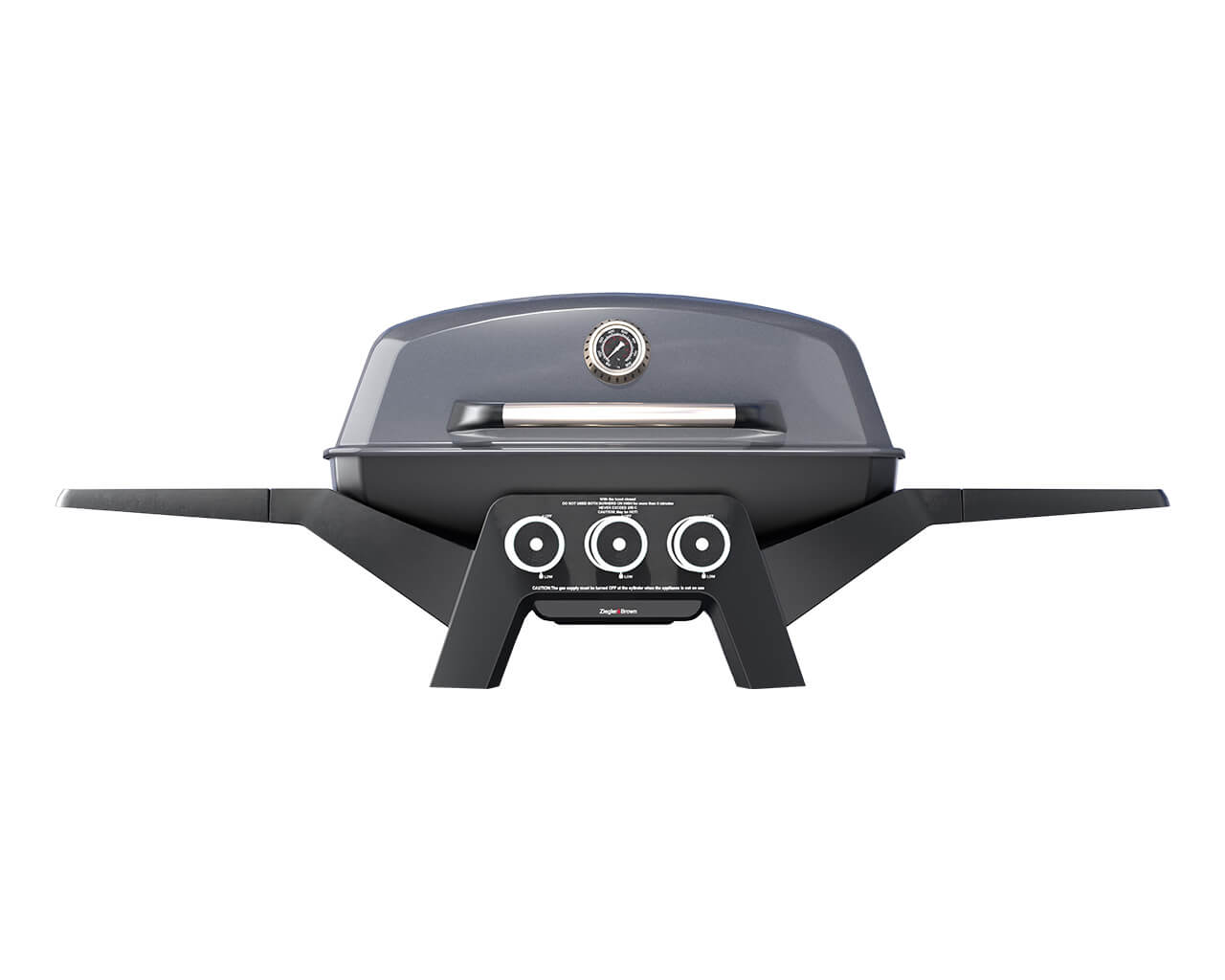 גריל גז זיגי עלית Ziggy Elite Triple Grill 3 - צבע אפור