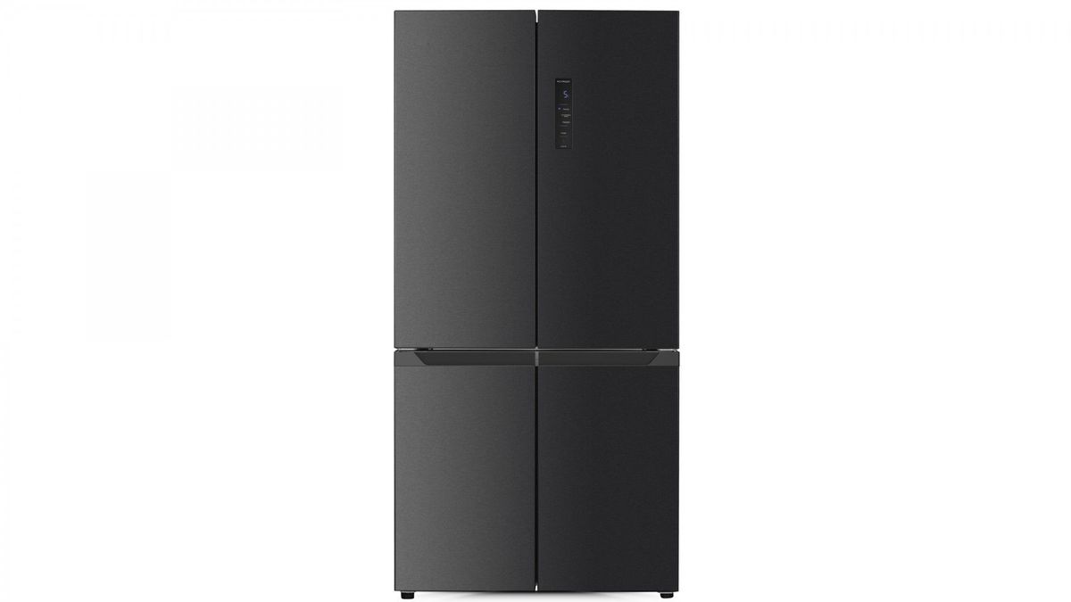 מקרר 4 דלתות TCL דגם C635CDBN זכוכית שחור