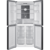 מקרר 4 דלתות 421 ליטר נטו Electra EL486GW עם מפסק תאורה - גימור זכוכית לבנה אחריות ע"י היבואן הרשמי