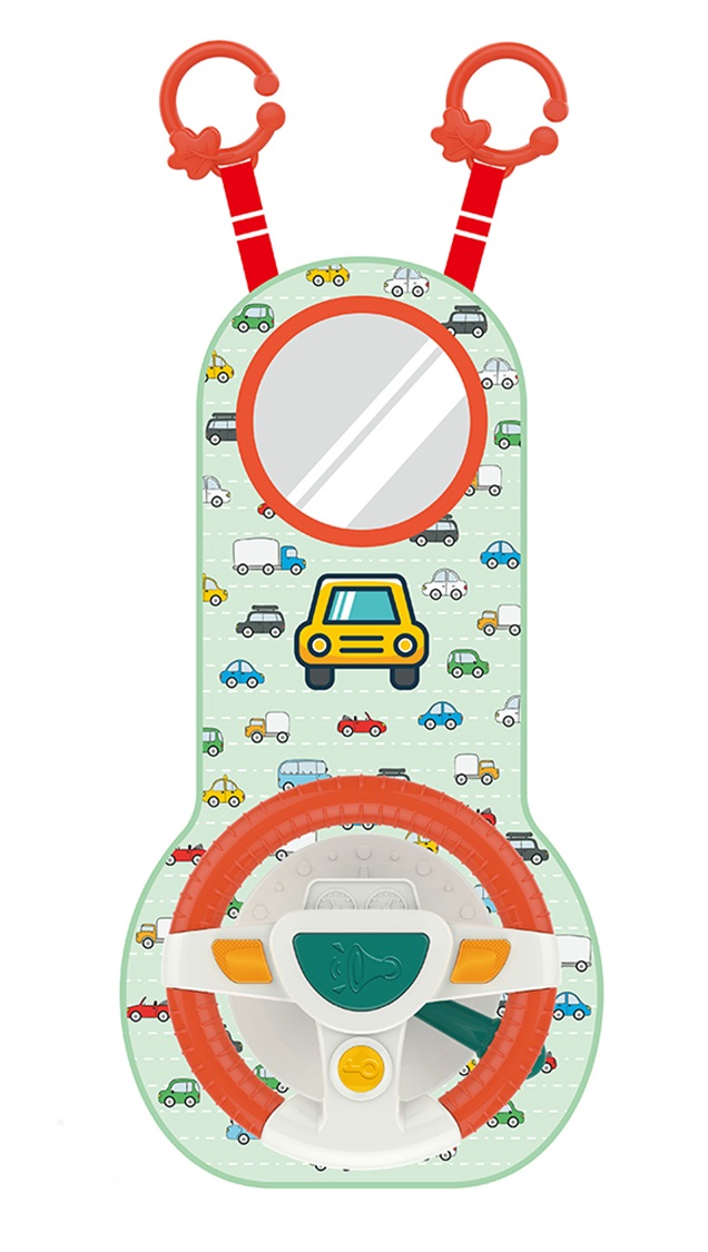 הגה פעילות אורקולי לרכב עם מראה אורות וחיבור מהיר