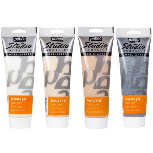 משחת עיצוב חולית  PEBEO TEXTURE GEL (מגוון צבעים לבחירה)