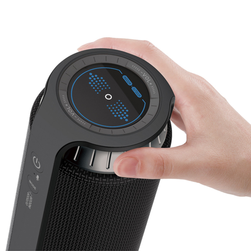 רמקול נייד 360° אלגנטי ועמיד במים SMART200 - שחור