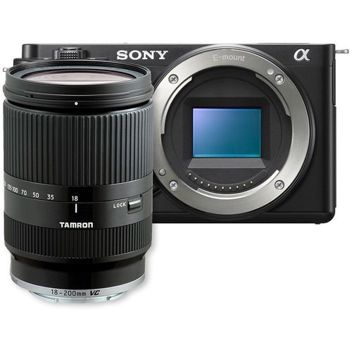 מצלמה חסרת מראה סוני Sony ZV-E10 + 18-200mm VC (Sony NEX) - קיט