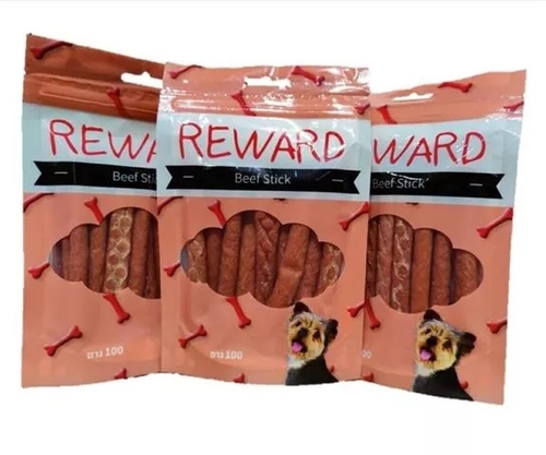 חטיף לכלב מקלוני בקר רכים ריוורד 100 גר' Reward