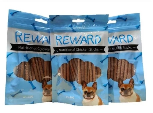 חטיף לכלב מקלות עוף רכים ריוורד 100 גר' Reward