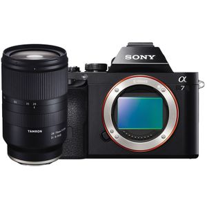 מצלמה חסרת מראה סוני Sony Alpha a7 + Tamron 28-75mm f/2.8 Di III RXD - קיט