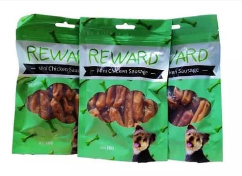 חטיף לכלב נקניקיות עוף ריוורד 100 גר' Reward