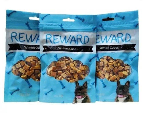 חטיף לכלב קוביות סלמון מיני ריוורד 100 גר' Reward