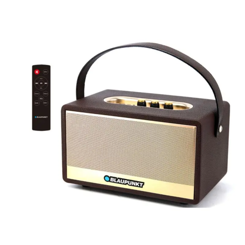 רמקול בחיבור Bluetooth נייד בעיצוב רטרו עם שלט - PartySpeaker-1400