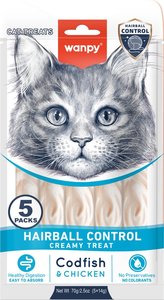וונפי שלוקים ליקוק לחתול -Control Hairball דג בקלה 70 גרם