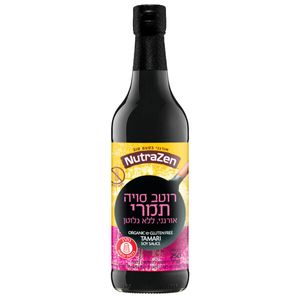 NutraZen רוטב סויה אורגני ללא גלוטן 250 מל