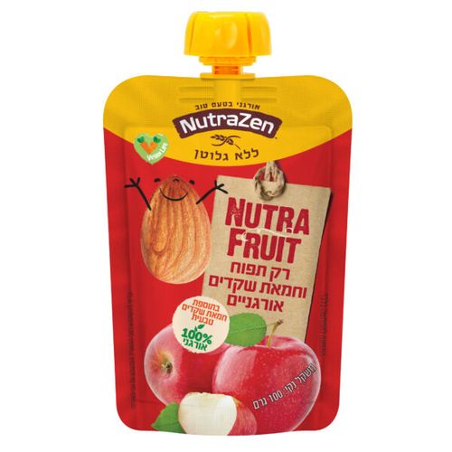 NutraZen סמוצי תפוח וחמאת שקדים ללא גלוטן