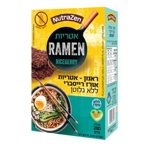 NutraZen אטריות ראמן רייסברי ללא גלוטן