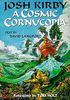 Josh Kirby A Cosmic Cornucopia Paperback  (יד 2 כחדש) - מאת David Langford  Tom Holt 