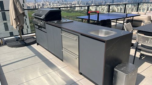 מטבח חוץ אלומיניום - גני תקווה