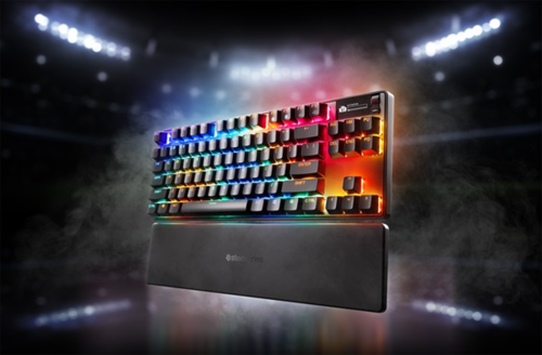 מקלדת גיימינג מכנית מקצועית SteelSeries Apex Pro Gen 3 TKL