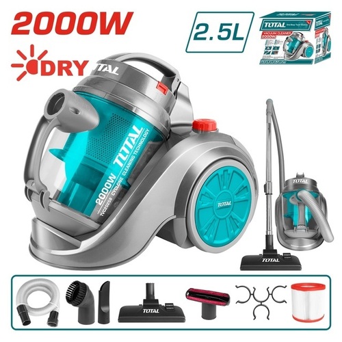 שואב אבק חשמלי 2200W דגם חדש TOTAL