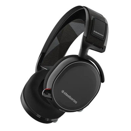 אוזניות גיימינג אלחוטיות צבע שחור Steelseries Arctis 7+ DTS 7.1