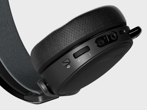 אוזניות גיימינג אלחוטיות צבע שחור Steelseries Arctis 7+ DTS 7.1