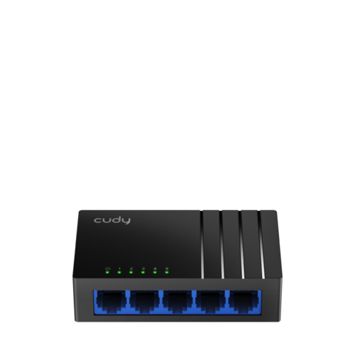 מתג 5 פורט CUDY GS105D 10/100/1000Mbps