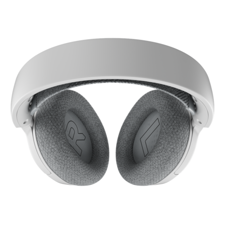 אוזניות גיימינג קלות משקל ומעוצבות Arctis Nova 1 Steelseries - לבן