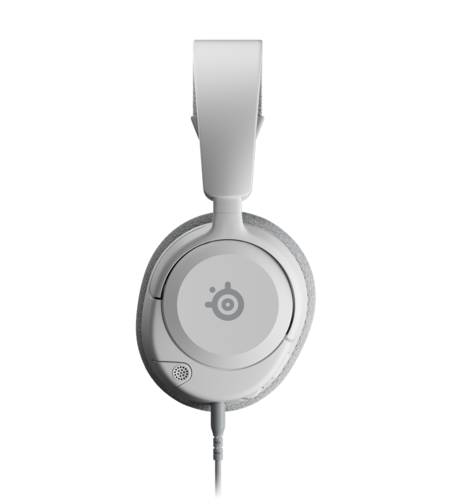 אוזניות גיימינג קלות משקל ומעוצבות Arctis Nova 1 Steelseries - לבן