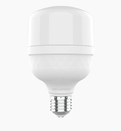 נורת לד 30W צבע לבן E27 6500K A80 מחברת Megaman