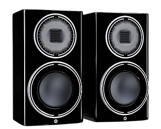  זוג רמקולים מדפיים קומפקטים Monitor Audio Platinum 100 3G צבע שחור