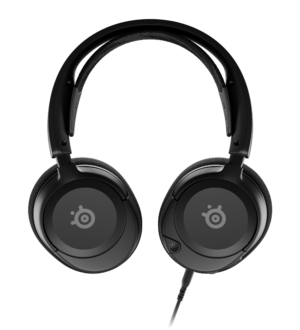 אוזניות גיימינג קלות משקל ומעוצבות Arctis Nova 1 Steelseries - שחור