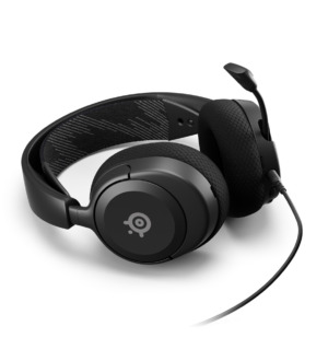 אוזניות גיימינג קלות משקל ומעוצבות Arctis Nova 1 Steelseries - שחור