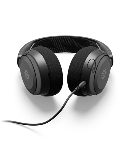 אוזניות גיימינג קלות משקל ומעוצבות Arctis Nova 1 Steelseries - שחור