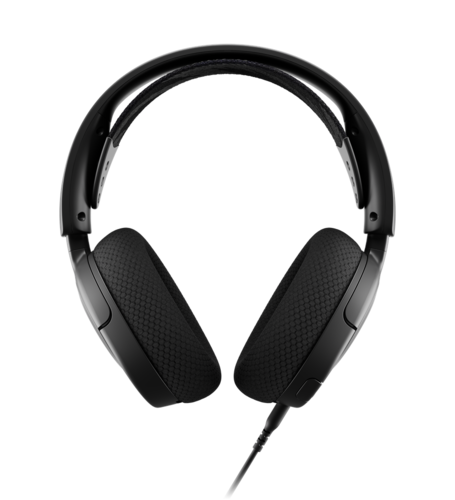 אוזניות גיימינג קלות משקל ומעוצבות Arctis Nova 1 Steelseries - שחור