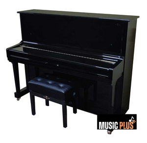 פסנתר קלאסי חדש דגם KT121 EP שחור חברת Ernst Krause Germany