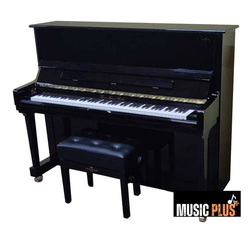 פסנתר קלאסי חדש דגם KT121 EP שחור חברת Ernst Krause Germany
