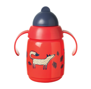 כוס השתייה והאימון עם קש מתקפל 300מ"ל - Tommee Tippee - Superstar Training Straw Cup 300ML  