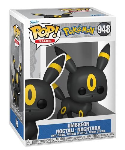 בובת פופ פוקימון: Pokemon POP Figurine Pokemon - Umbreon/Noctali פוקימון אומברון/נוטיצ'לי