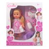 בובה שותה ועושה פיפי בתוספת אביזרים - Drink & Wet Baby Doll With Accessories
