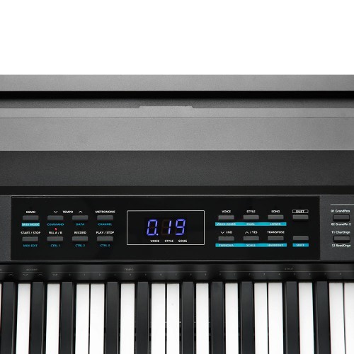 פסנתר חשמלי KA-70 מבית Kurzweil בצבע שחור